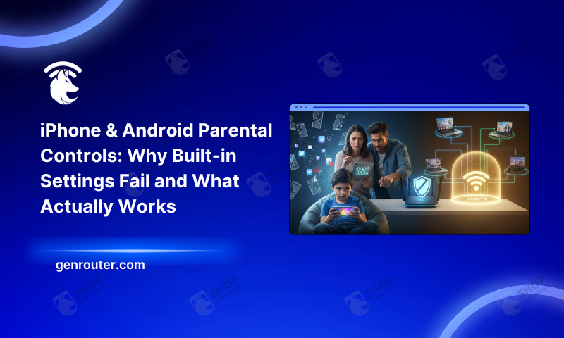 iPhone & Android Parental Controls: Why Built-in Settings Fail and What Actually Works