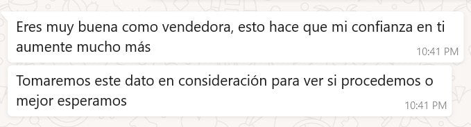 Customer feedback 9