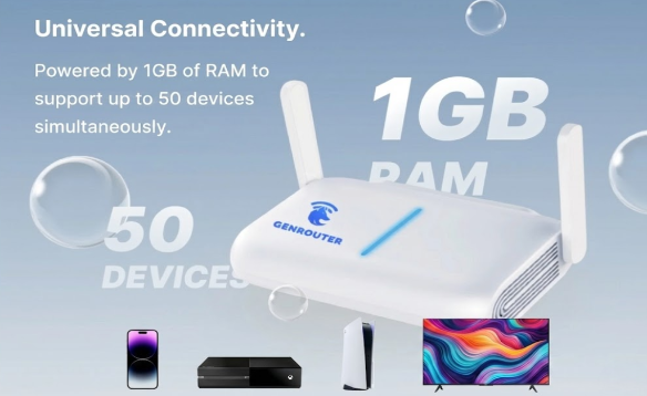GENROUTER H3000 Wifi 6 ルーター VPN GenRouter H3000 – WiFi 6 Router With Free DPN – Genrouter