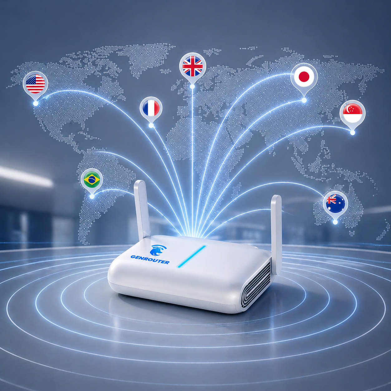 GENROUTER H3000 Wifi 6 ルーター VPN GenRouter H3000 – WiFi 6 Router With Free DPN – Genrouter