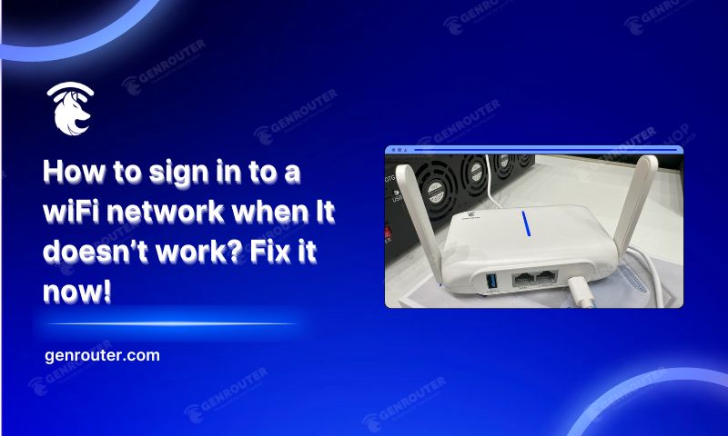 how to sign in to a wifi network